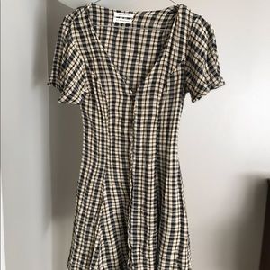 URBAN OUTFITTERS PLAID DRESS